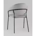 Стул Алексис искусственная замша серый УТ000035498 Stool Group (Стул груп)
