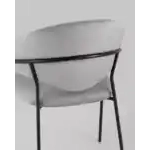 Стул Алексис искусственная замша серый УТ000035498 Stool Group (Стул груп)
