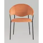 Стул Алексис велюр оранжевый УТ000035130 Stool Group (Стул груп)