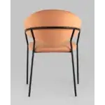 Стул Алексис велюр оранжевый УТ000035130 Stool Group (Стул груп)