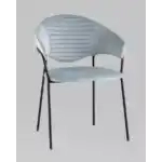 Стул Алексис велюр пыльно-голубой УТ000035125 Stool Group (Стул груп)