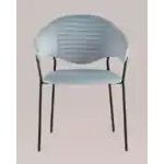 Стул Алексис велюр пыльно-голубой УТ000035125 Stool Group (Стул груп)