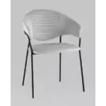 Стул Алексис велюр серый УТ000035124 Stool Group (Стул груп)