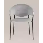 Стул Алексис велюр серый УТ000035124 Stool Group (Стул груп)