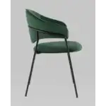 Стул Алексис велюр зелёный УТ000035128 Stool Group (Стул груп)