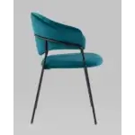 Стул Алексис велюр сине-зелёный УТ000035129 Stool Group (Стул груп)