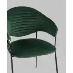Стул Алексис велюр зелёный УТ000035128 Stool Group (Стул груп)