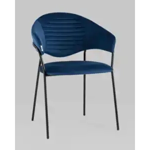 Стул Алексис велюр синий УТ000035126 Stool Group (Стул груп)