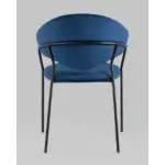 Стул Алексис велюр синий УТ000035126 Stool Group (Стул груп)