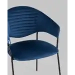 Стул Алексис велюр синий УТ000035126 Stool Group (Стул груп)