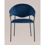 Стул Алексис велюр синий УТ000035126 Stool Group (Стул груп)