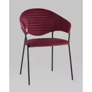Стул Алексис велюр винный УТ000035127 Stool Group (Стул груп)