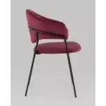 Стул Алексис велюр винный УТ000035127 Stool Group (Стул груп)