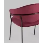 Стул Алексис велюр винный УТ000035127 Stool Group (Стул груп)