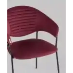 Стул Алексис велюр винный УТ000035127 Stool Group (Стул груп)