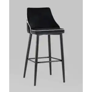 Стул барный Коби велюр черный УТ000025310 Stool Group (Стул груп)