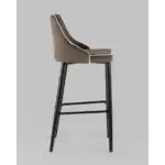 Стул барный Коби велюр коричневый УТ000025311 Stool Group (Стул груп)