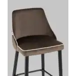 Стул барный Коби велюр коричневый УТ000025311 Stool Group (Стул груп)