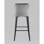Стул барный Коби велюр серый УТ000025309 Stool Group (Стул груп)