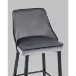 Стул барный Коби велюр серый УТ000025309 Stool Group (Стул груп)