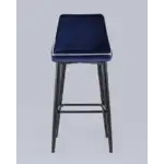 Стул барный Коби велюр синий УТ000025312 Stool Group (Стул груп)
