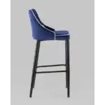 Стул барный Коби велюр синий УТ000025312 Stool Group (Стул груп)