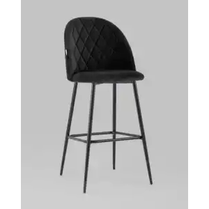 Стул барный Марсель велюр черный УТ000025275 Stool Group (Стул груп)