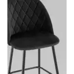 Стул барный Марсель велюр черный УТ000025275 Stool Group (Стул груп)
