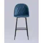Стул барный Марсель велюр пыльно-синий УТ000025277 Stool Group (Стул груп)