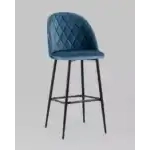 Стул барный Марсель велюр пыльно-синий УТ000025277 Stool Group (Стул груп)