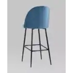 Стул барный Марсель велюр пыльно-синий УТ000025277 Stool Group (Стул груп)