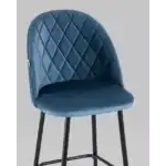 Стул барный Марсель велюр пыльно-синий УТ000025277 Stool Group (Стул груп)
