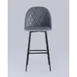 Стул барный Марсель велюр серый УТ000025278 Stool Group (Стул груп)