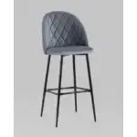 Стул барный Марсель велюр серый УТ000025278 Stool Group (Стул груп)