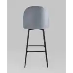 Стул барный Марсель велюр серый УТ000025278 Stool Group (Стул груп)