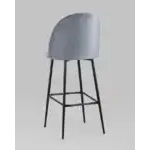 Стул барный Марсель велюр серый УТ000025278 Stool Group (Стул груп)