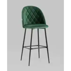 Стул барный Марсель велюр зеленый УТ000025276 Stool Group (Стул груп)