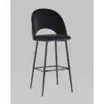 Стул барный Меган велюр черный УТ000025285 Stool Group (Стул груп)