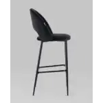Стул барный Меган велюр черный УТ000025285 Stool Group (Стул груп)