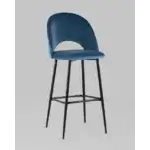 Стул барный Меган велюр пыльно-синий УТ000025287 Stool Group (Стул груп)