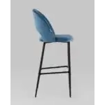 Стул барный Меган велюр пыльно-синий УТ000025287 Stool Group (Стул груп)