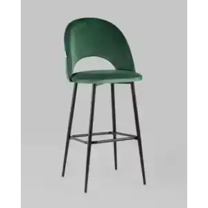 Стул барный Меган велюр зеленый УТ000025286 Stool Group (Стул груп)