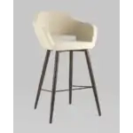 Стул барный Саймон велюр бежевый УТ000025191 Stool Group (Стул груп)