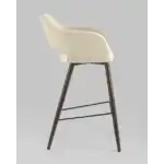 Стул барный Саймон велюр бежевый УТ000025191 Stool Group (Стул груп)