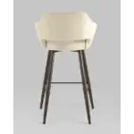 Стул барный Саймон велюр бежевый УТ000025191 Stool Group (Стул груп)