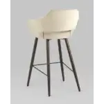Стул барный Саймон велюр бежевый УТ000025191 Stool Group (Стул груп)