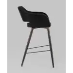Стул барный Саймон велюр черный УТ000025186 Stool Group (Стул груп)