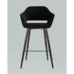 Стул барный Саймон велюр черный УТ000025186 Stool Group (Стул груп)