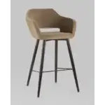 Стул барный Саймон велюр капучино УТ000025188 Stool Group (Стул груп)