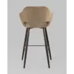 Стул барный Саймон велюр капучино УТ000025188 Stool Group (Стул груп)